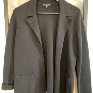 Eileen Fisher Merino Wool Sweater Blazer